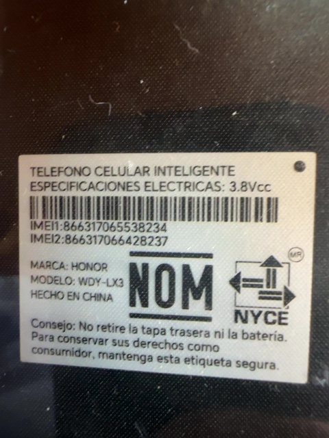 Celular Honor X6a 128GB - Excelente Estado - mobile-capture-20260327214246-01.jpg